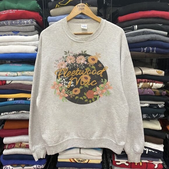 Fleetwood Mac Flower Daisy Sweatshirt, Fleetwood Mac Stevie Nicks Shirt Tee - Picture 1 of 2